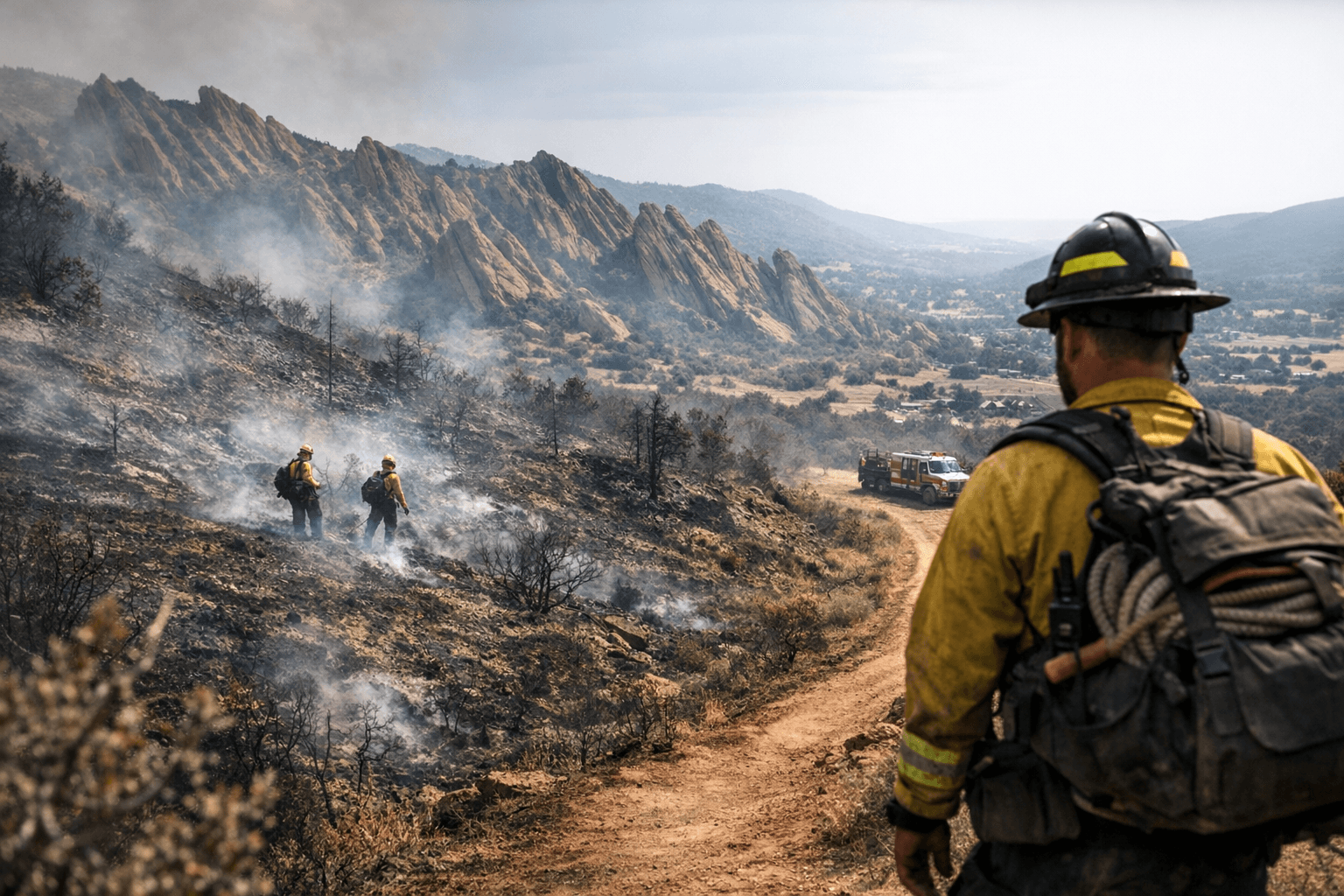 Bear Creek Fire contained near Roxborough State Park, trails reopen