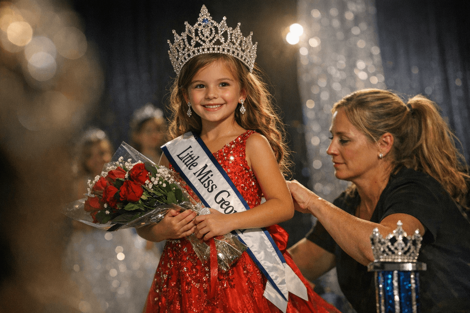Forsyth County girl crowned Little Miss Georgia, heads to national pageant
