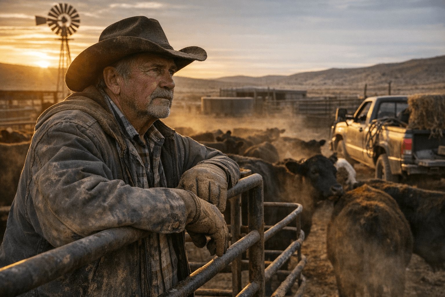 Unpaid ranch worker keeps Padres Mesa cattle operation running, despite delays