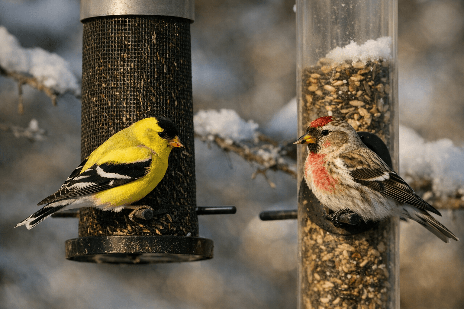 Iron County column spots goldfinches, redpolls as spring arrives