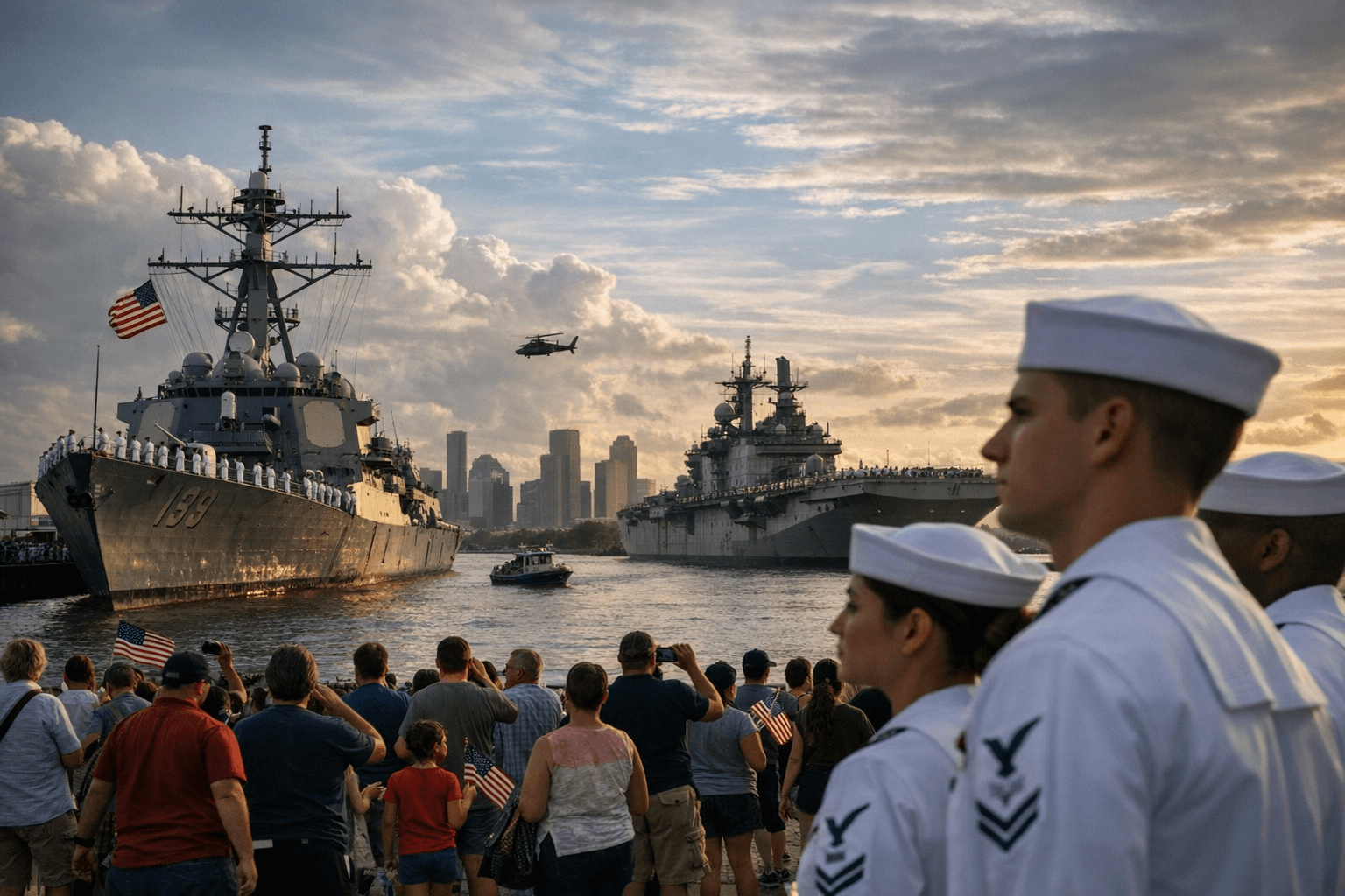 Houston to host first Fleet Week, bringing ships and servicemembers