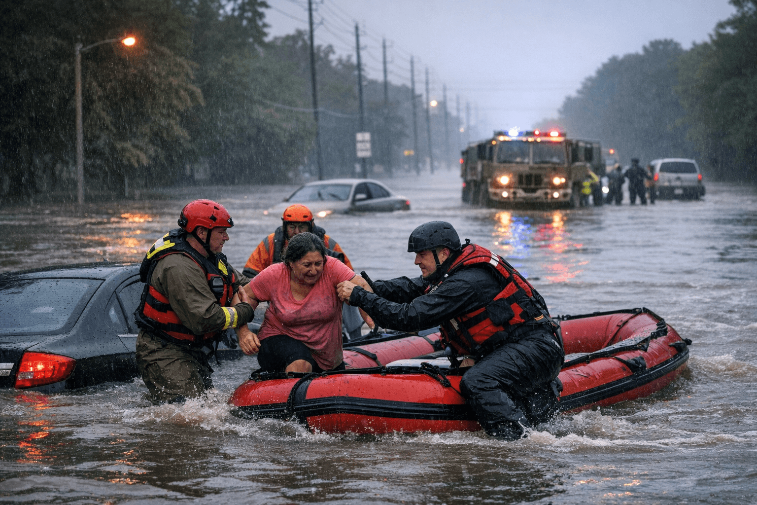 Flash flooding hits Jersey Village as flood watch expands across Harris County