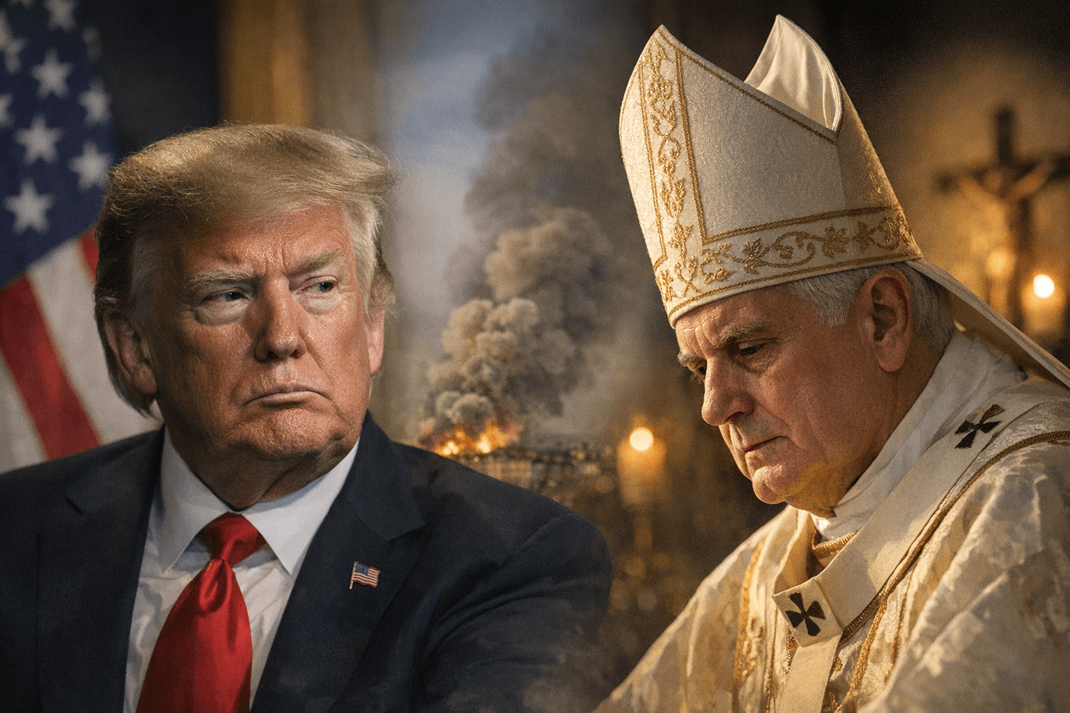Trump says he’s not a big fan of Pope Leo after Iran criticism