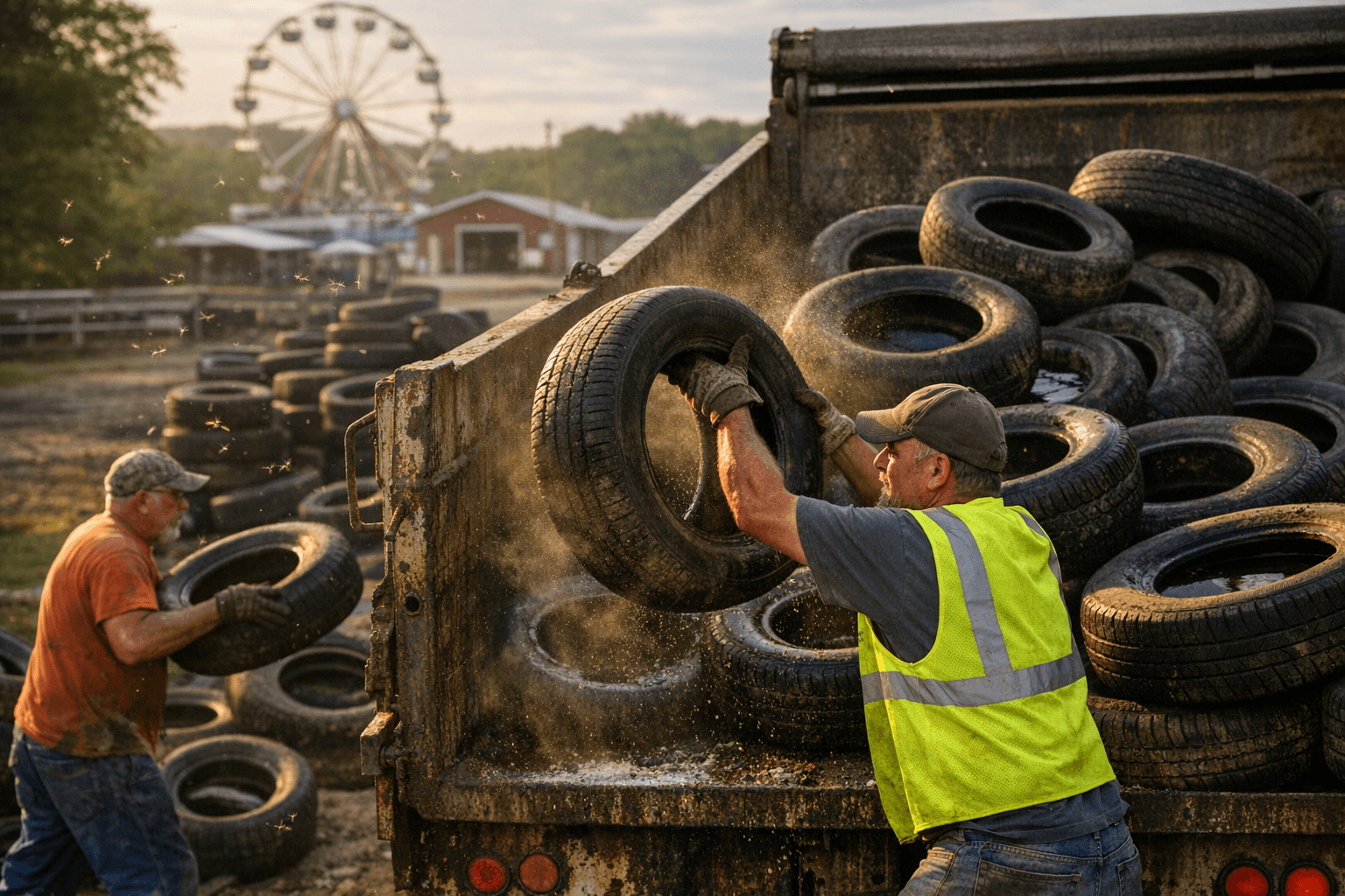 Vinton County Health Department plans tire cleanup to curb mosquitoes
