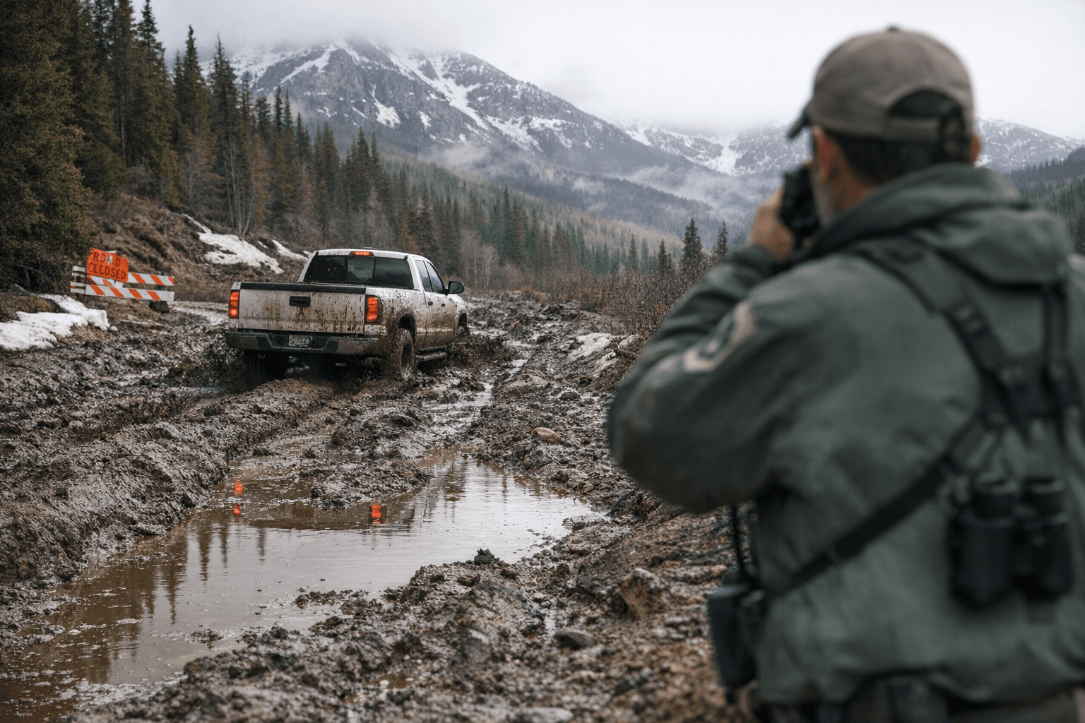 Forest Service urges caution as Dolores County backcountry roads muddy up