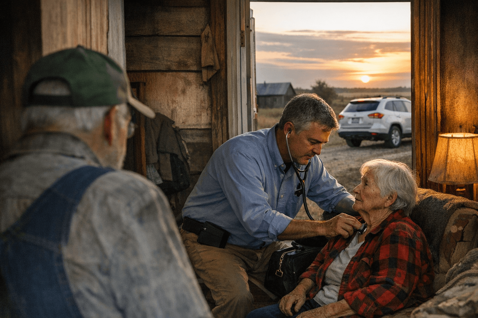 Brown revives house calls, opens rural clinic for remote patients