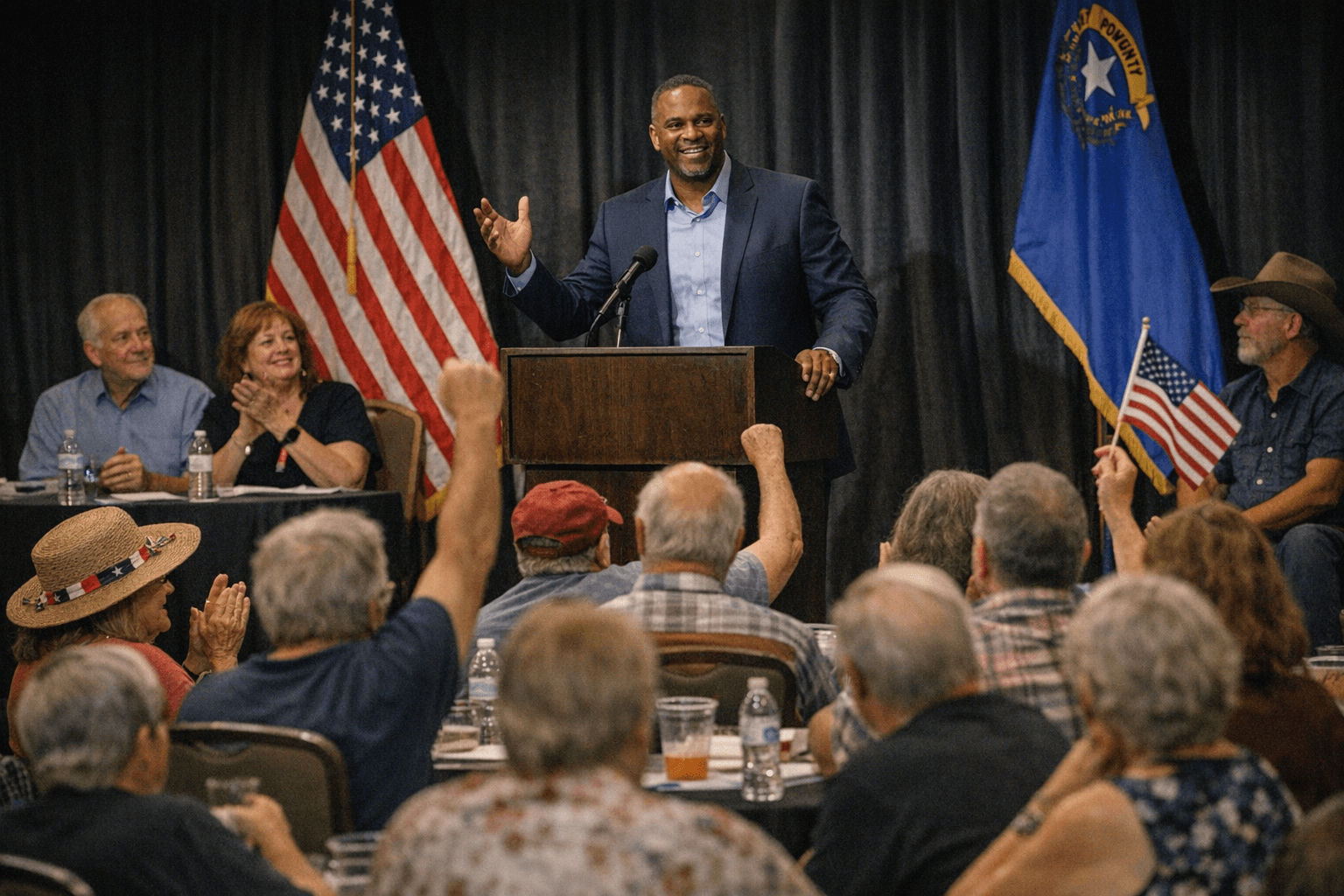 Nye County Democrats energize Pahrump convention ahead of 2026 elections
