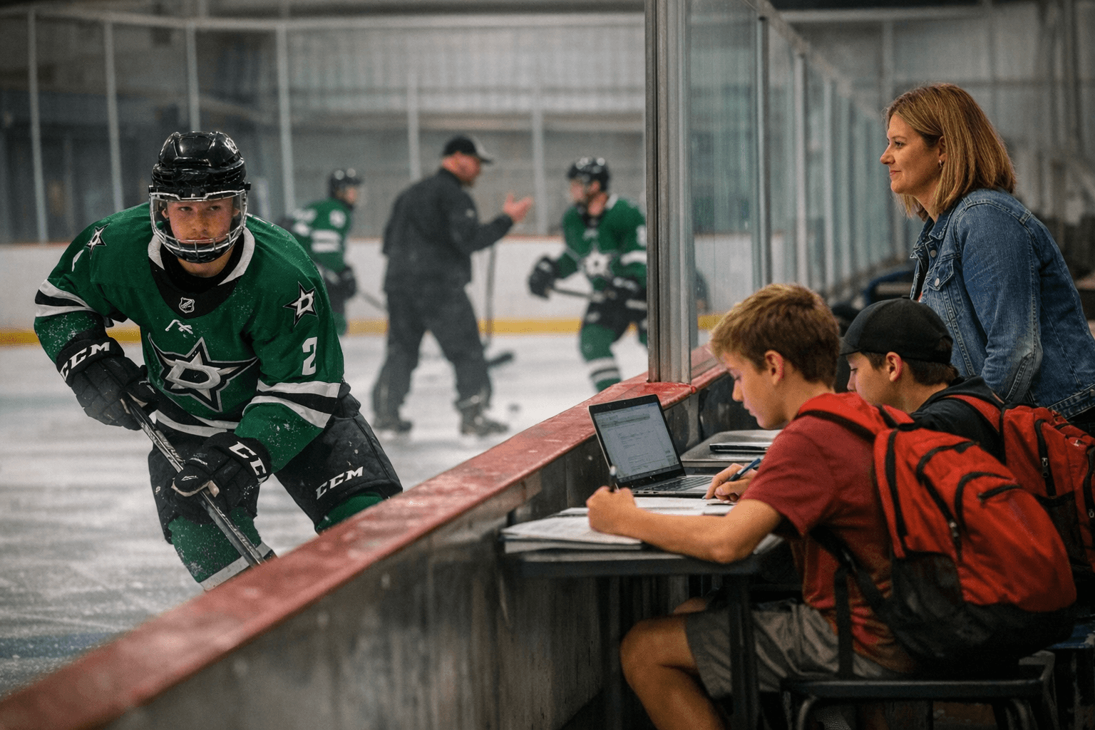Frisco ISD partners with Dallas Stars Elite for student-hockey program