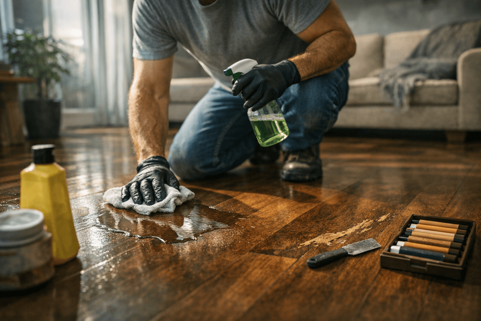 תחזוקת פרקט נכונה: 4 כללים לשמירה על מראה חדש