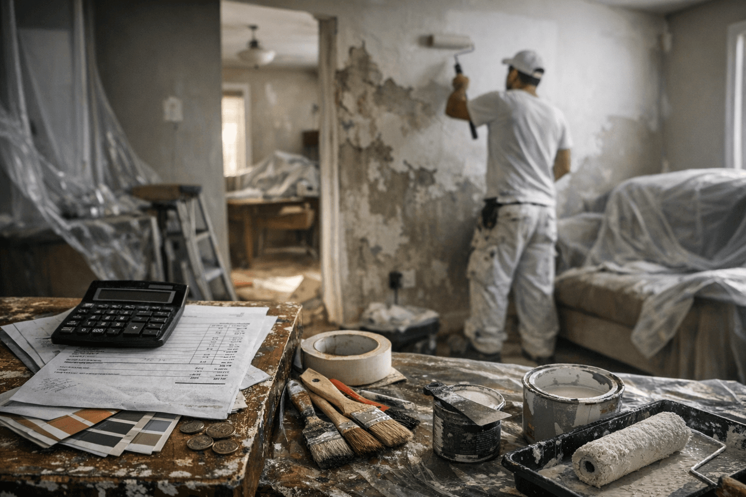 מחיר צביעת דירה ב-2026: מה באמת נכנס להצעת המחיר