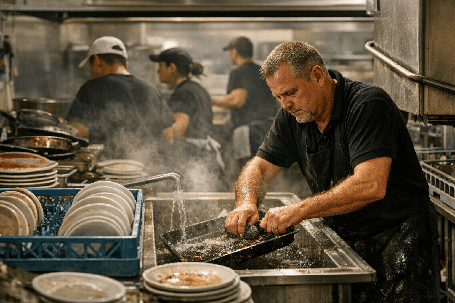 U.S. restaurants face dishwasher shortage amid immigration crackdowns