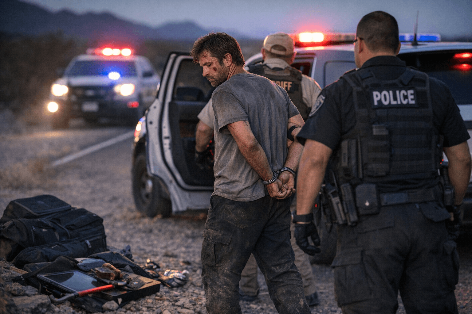 Quartzsite man arrested after Blythe burglary on Highway 95