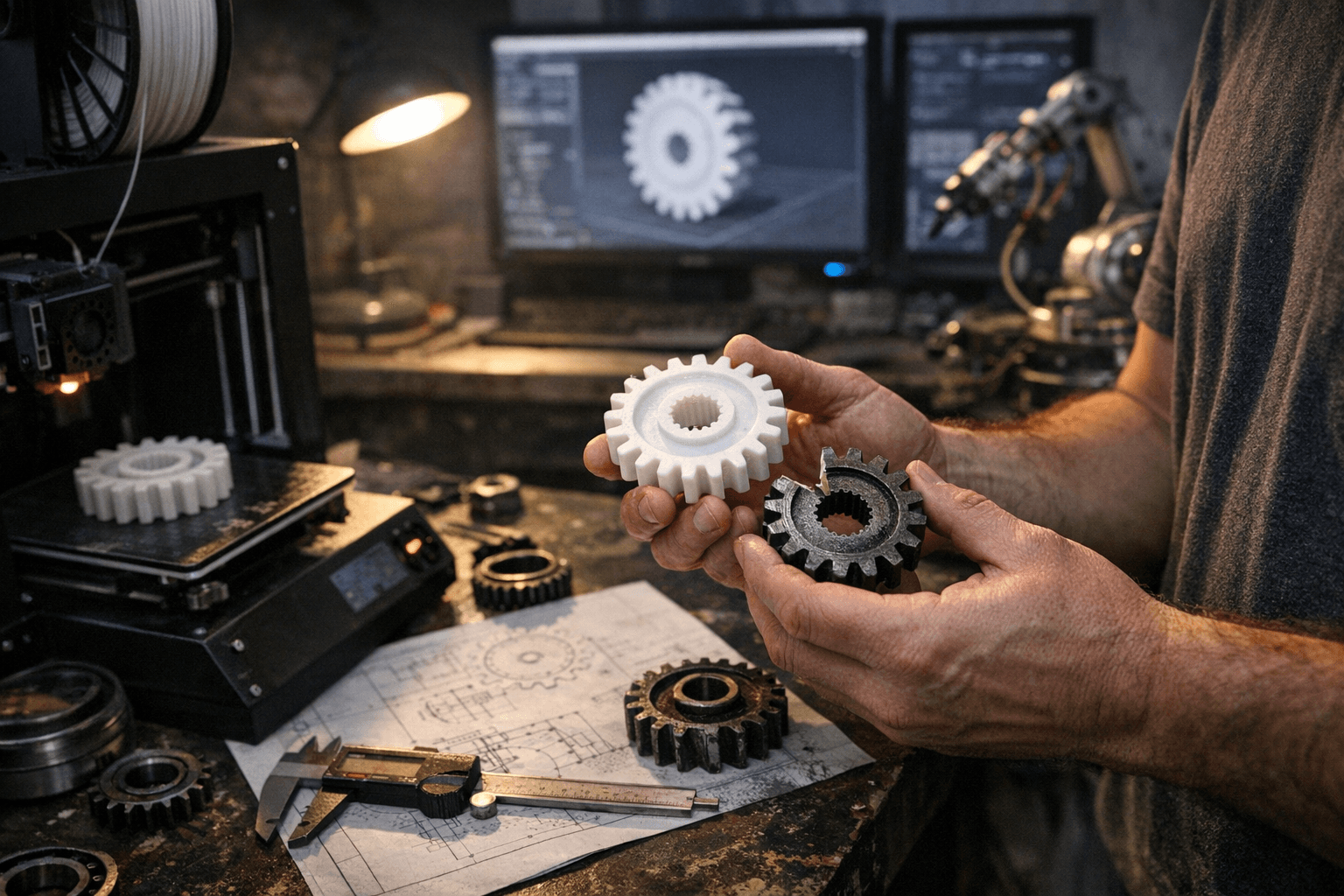 STLGears Generates Accurate Printable Gears for Repairs and Robotics
