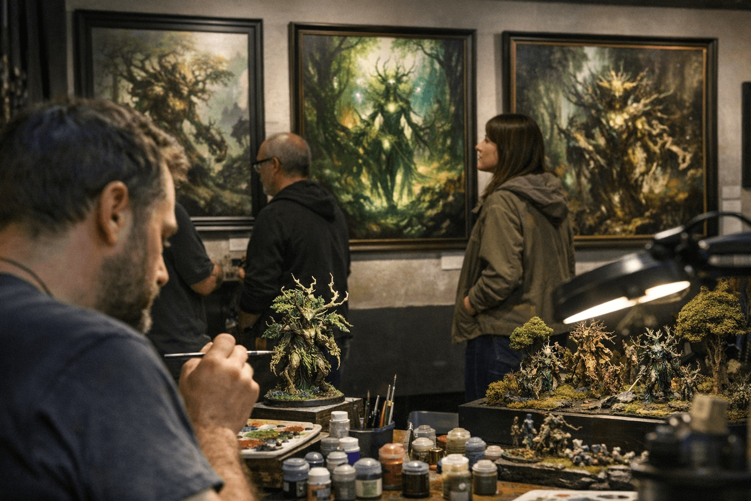 Warhammer Community Sylvaneth art gallery inspires Realm of Life painters