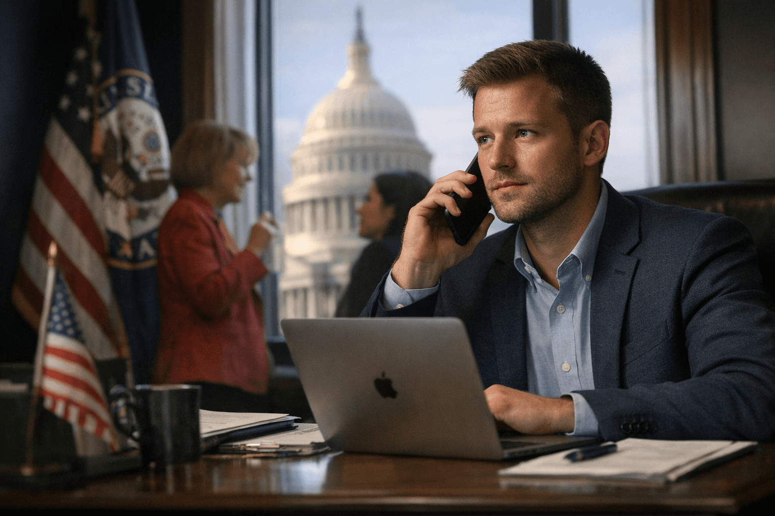 Perham native Jordan Schroeer works communications for Sen. Tina Smith