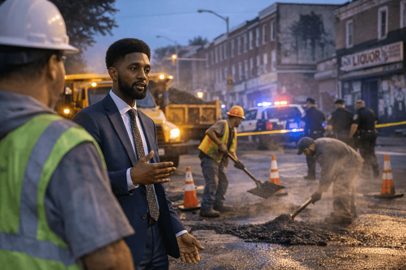 Scott defends pothole push, vacancy gains, shooting response in WBAL interview