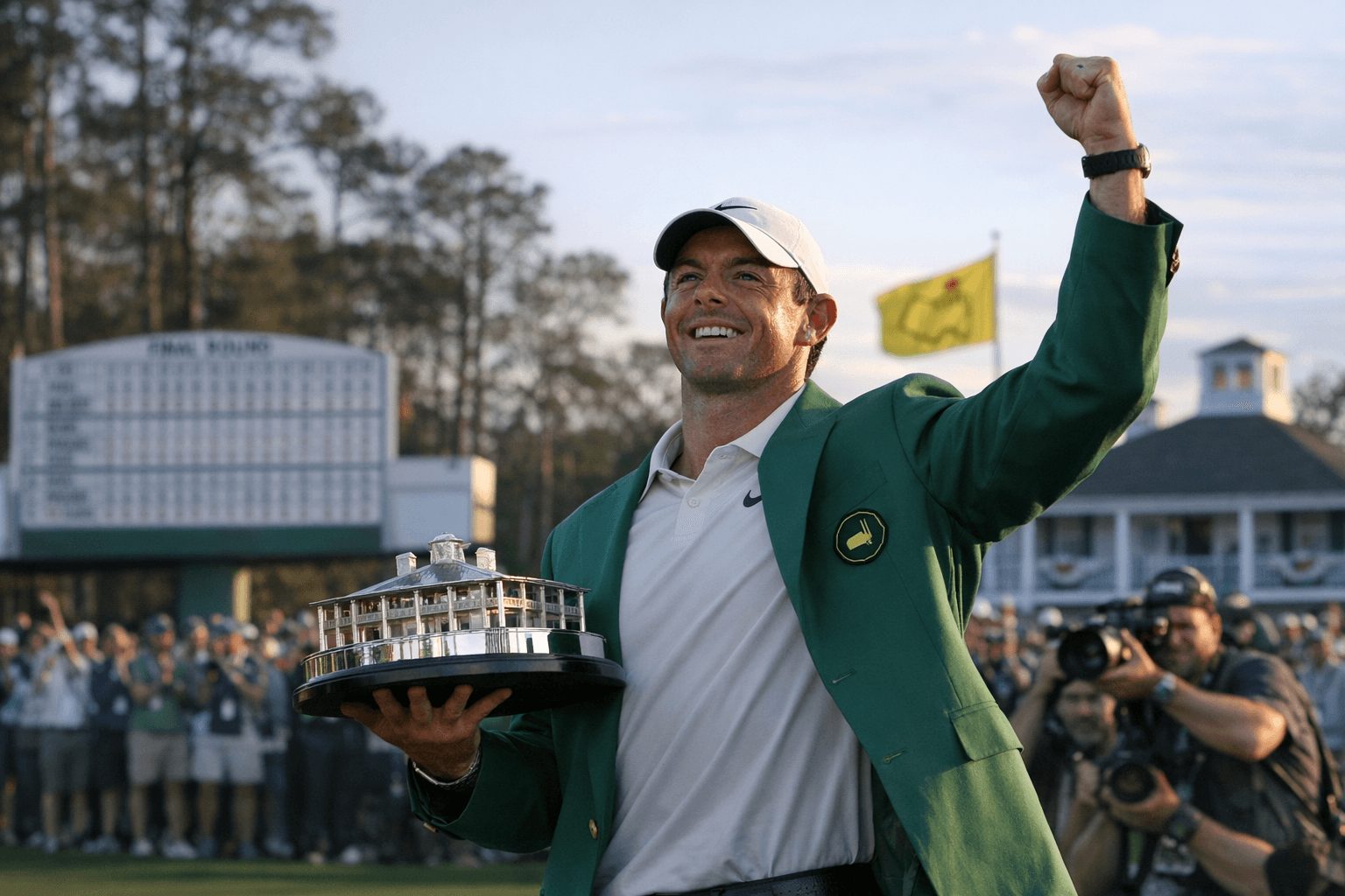 Rory McIlroy wins back-to-back Masters, joins golf's legends