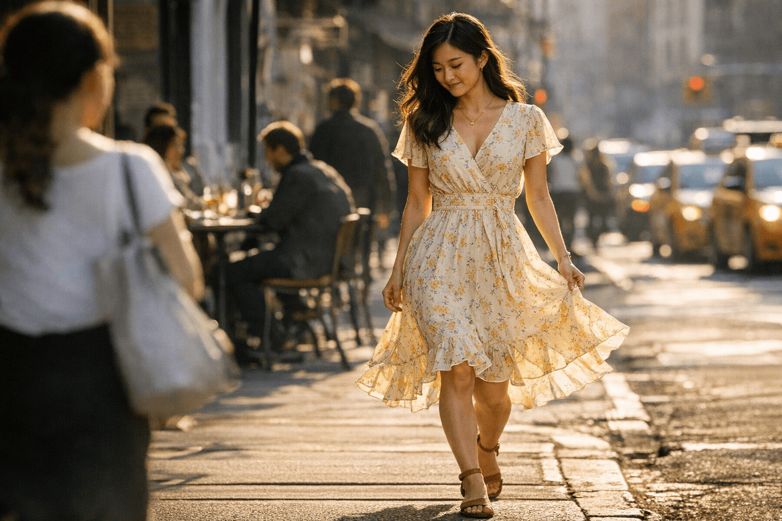 Flowy Spring Dresses That Flatter Petite Frames Best