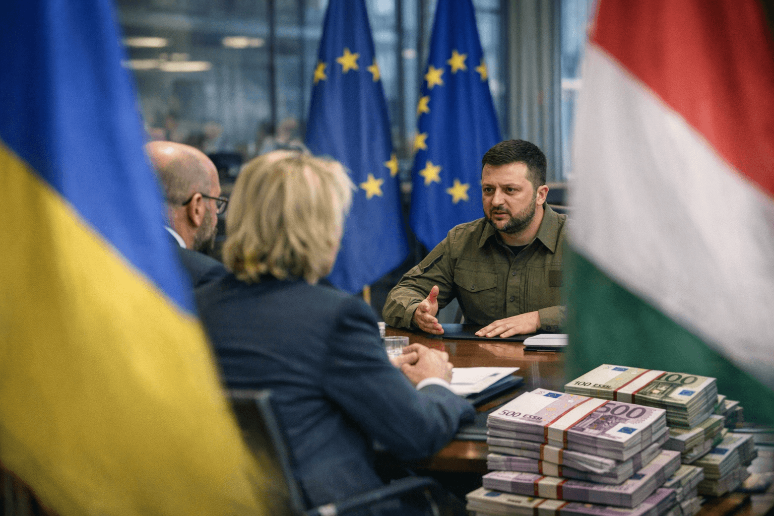 Ukraine presses EU to unlock 90 billion euro loan after Hungary vetoes it