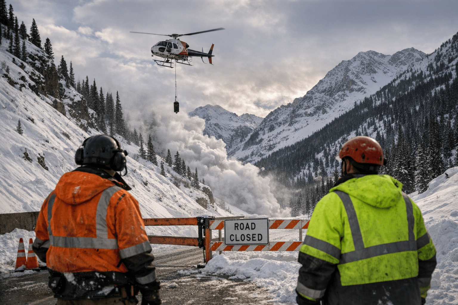 CDOT closes three San Juan Mountain passes for winter maintenance, helicopter work