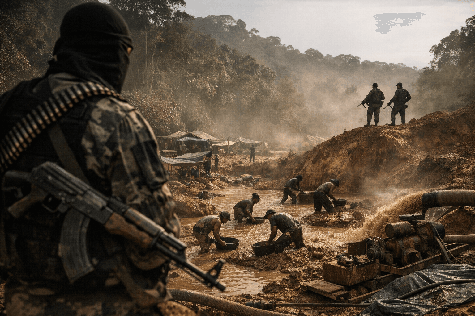 Venezuela courts foreign miners, but armed groups control gold fields