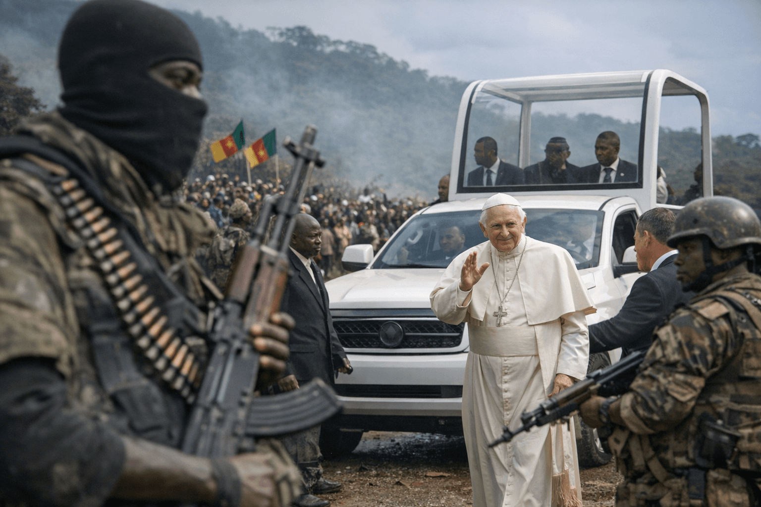 Cameroon separatists declare brief ceasefire for Pope Leo XIV visit