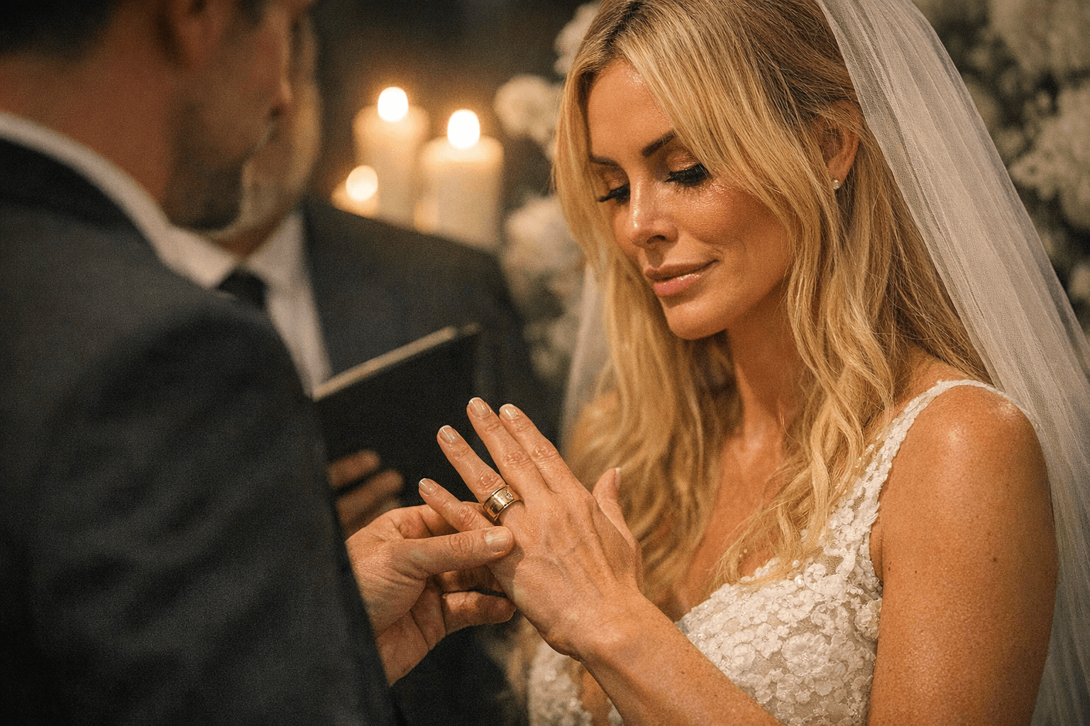 Crystal Hefner Wears Late Father’s Ring as Wedding Band in Symbolic Ceremony
