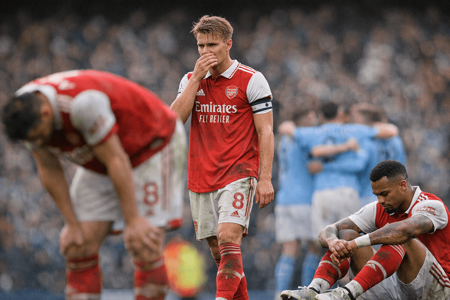 Arsenal face title-bottling scrutiny as Premier League leads vanish