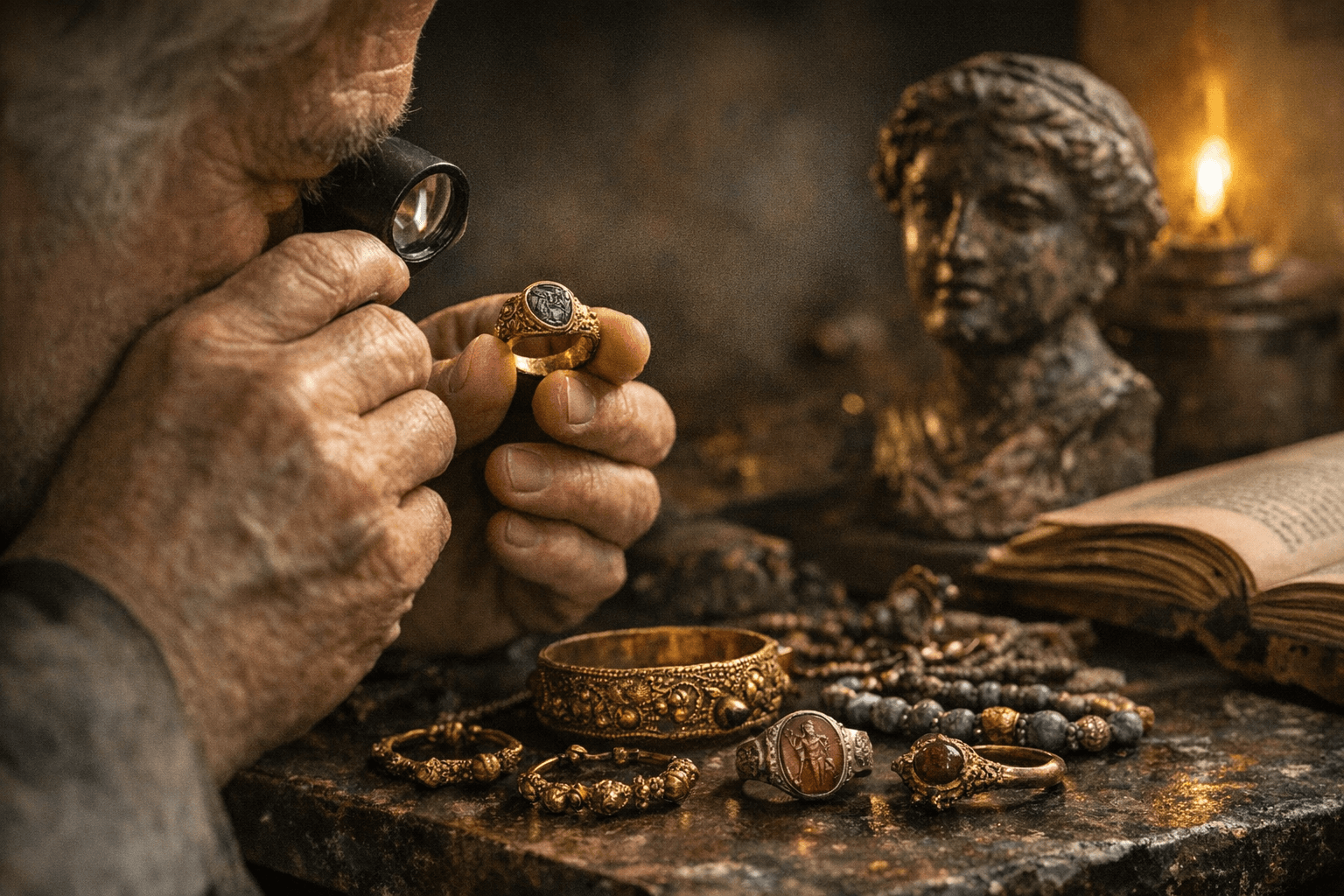 Ancient jewelry surges as collectors seek meaning, rarity, and history