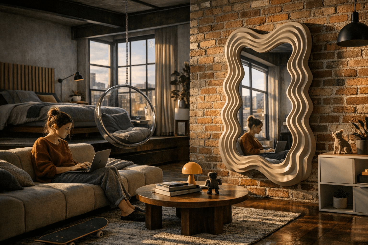 Sims 4 Lofty CC Pack blends modern style with playful, versatile decor