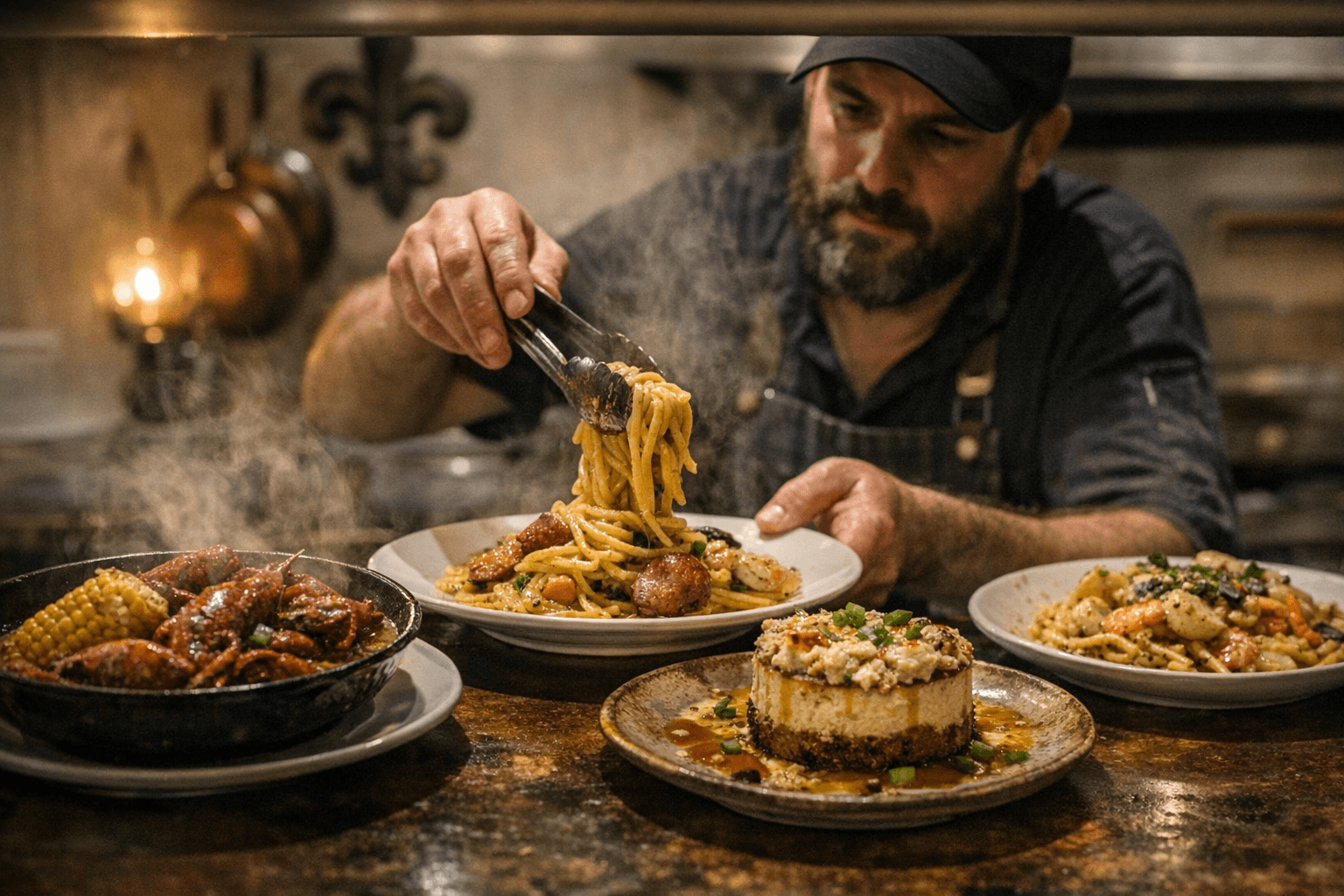 Mélange on Sycamore blends Louisiana flavors with house-made pasta in Newtown