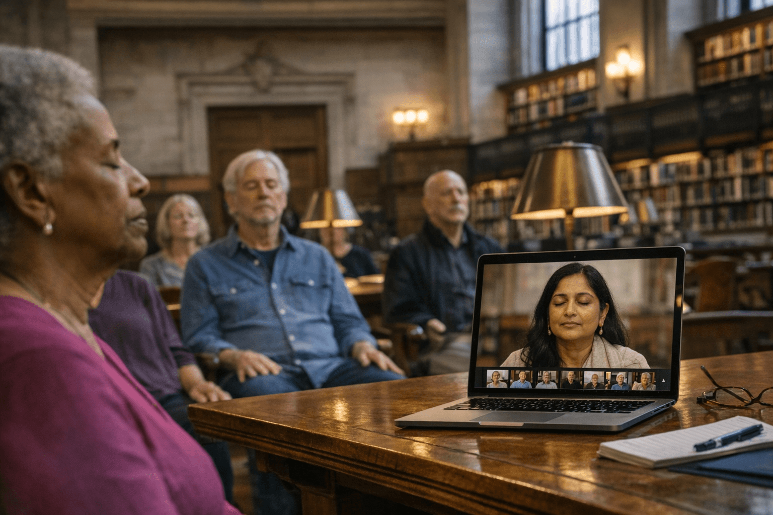 New York Public Library hosts spring meditation workshop for adults 50+