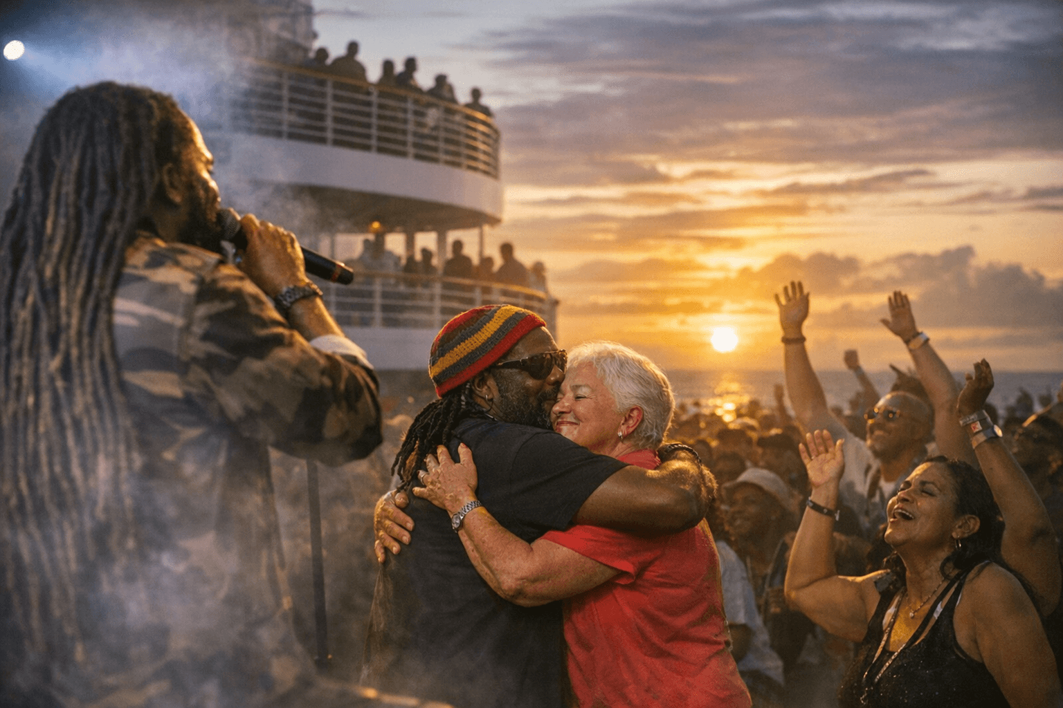 Love and Harmony Cruise blends reggae, worship, reunions, and nostalgia at sea