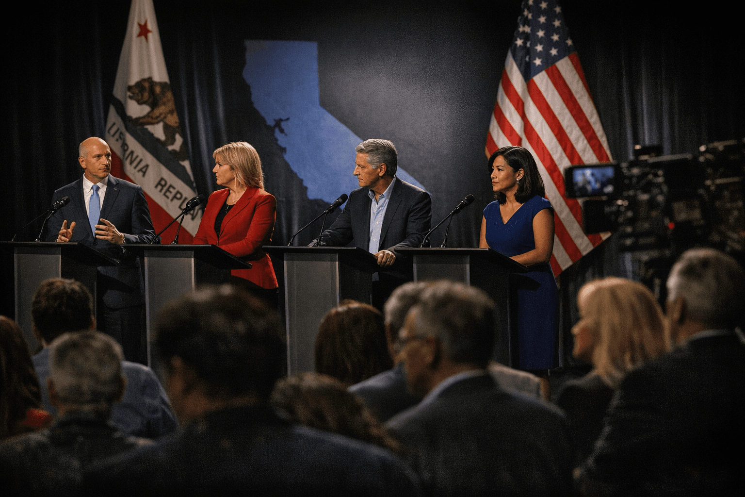 Crowded California governor race leaves Democrats without a clear front-runner