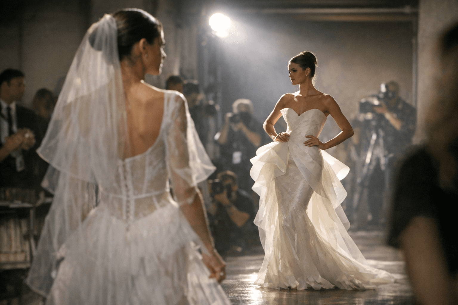 New York Bridal Week signals sheer silhouettes and sculptural romance for spring 2027
