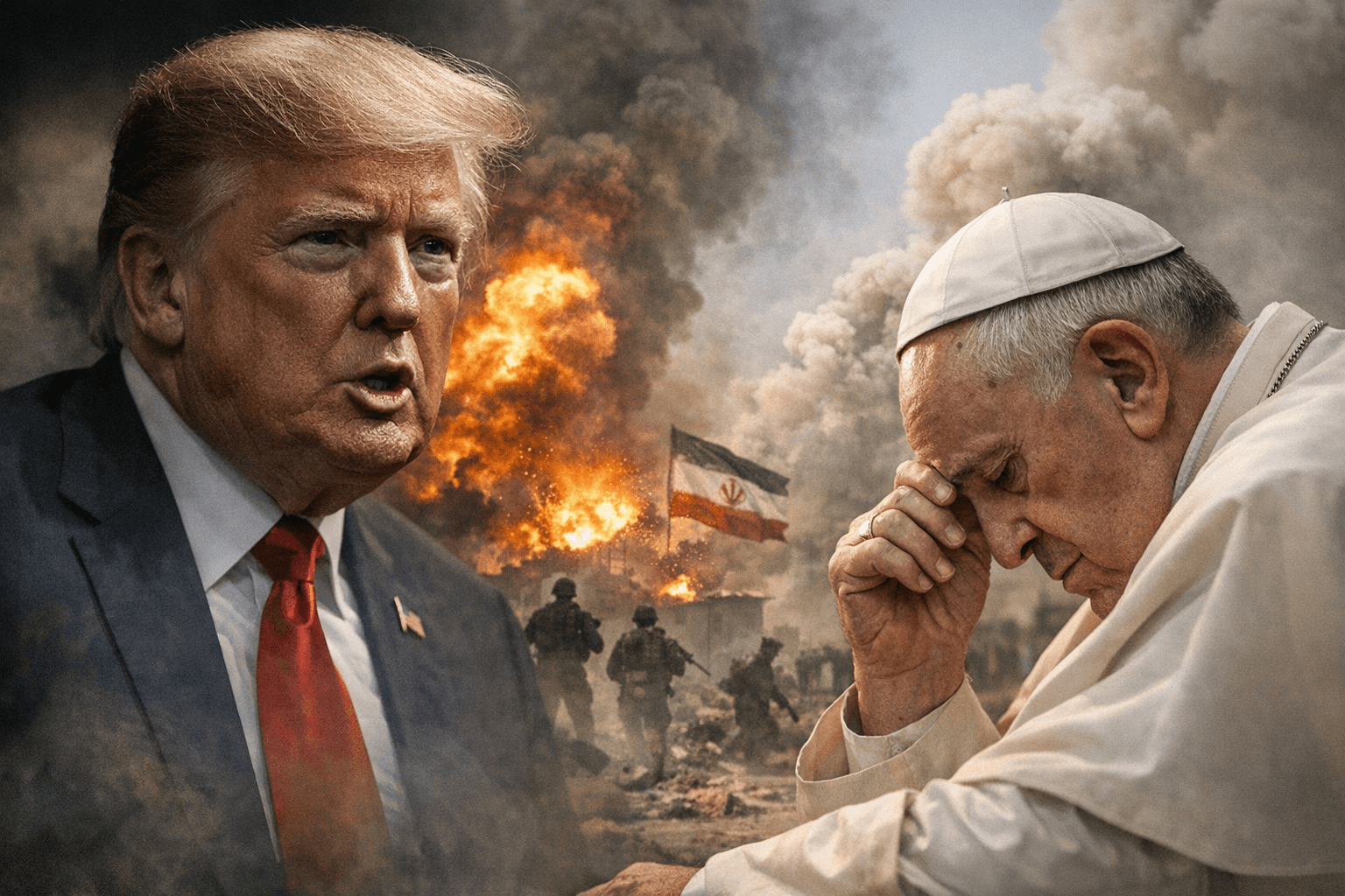Trump’s Iran threats spark backlash, even from former allies and the pope