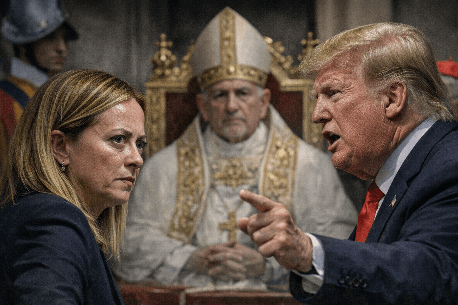 Meloni condemns Trump’s attack on Pope Leo XIV as unacceptable