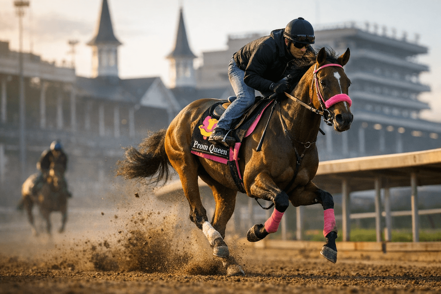 Prom Queen breezes smart half-mile, stays on track for Kentucky Oaks