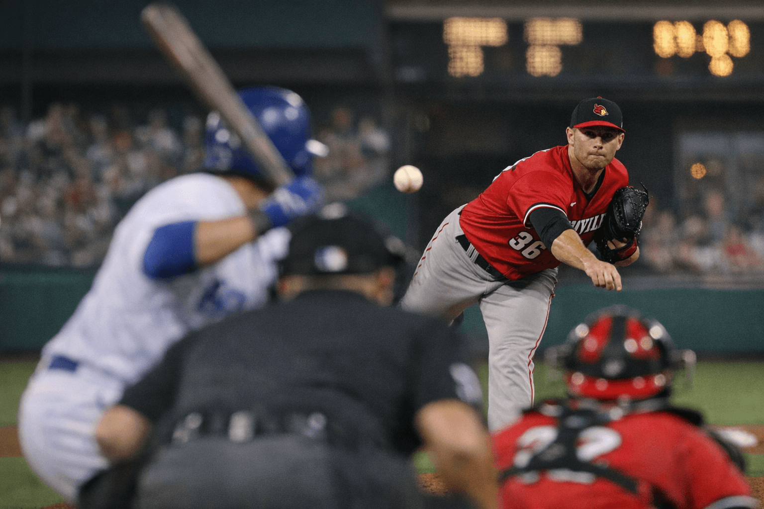 Davis Daniel dominates as Louisville tops Indianapolis 5-1 on road