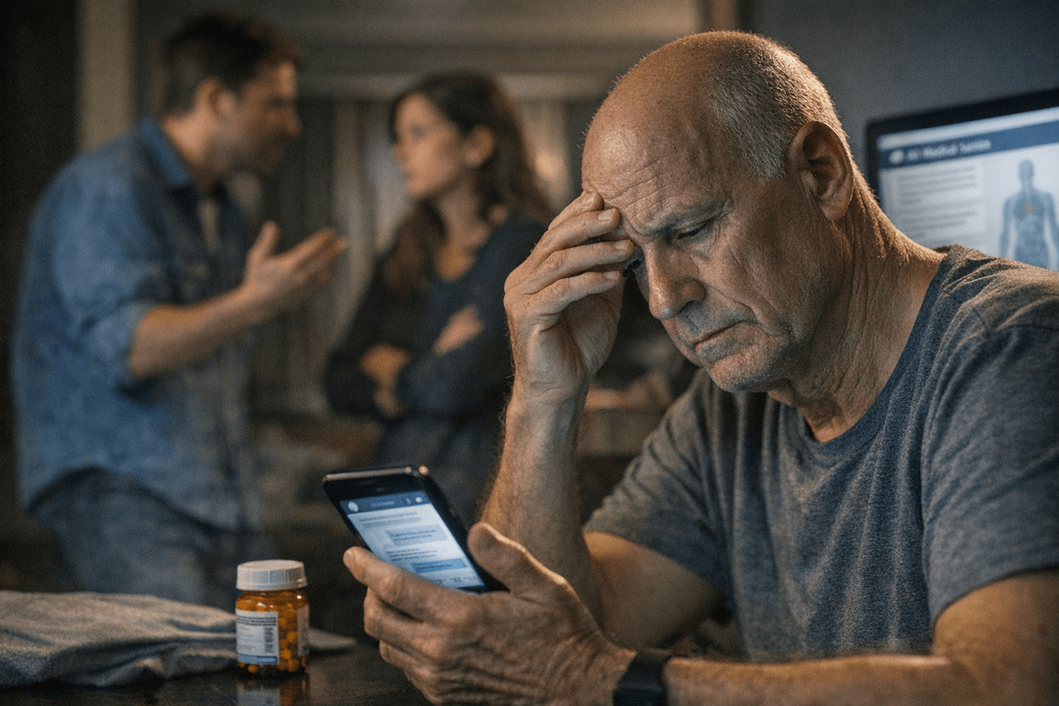 Father’s Secret Cancer Truth Exposes Risks of AI Medical Advice