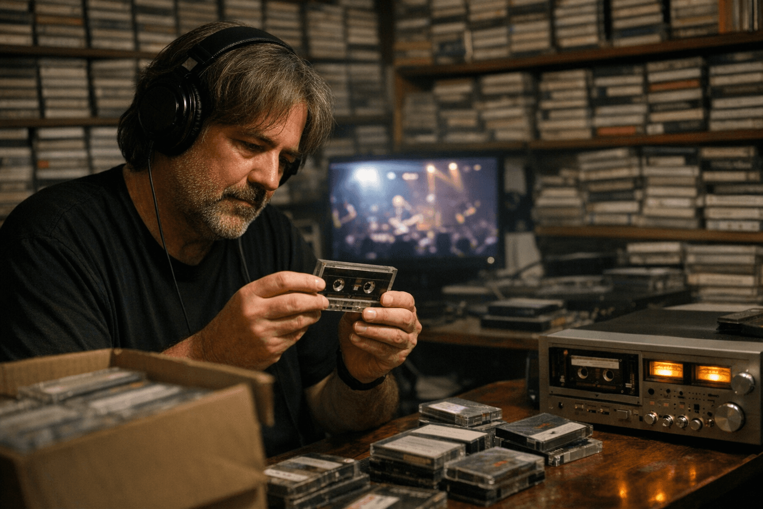 Chicago music superfan's 10,000-tape archive goes online, with rare live sets