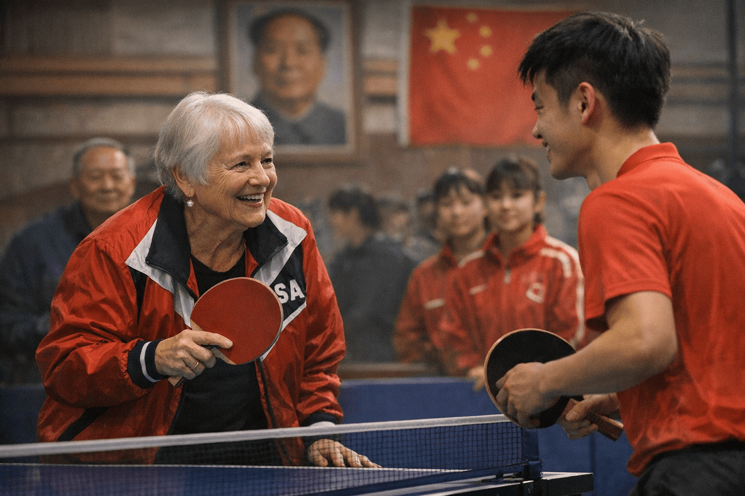1971 Ping-Pong Diplomacy player returns to China, urges love and understanding