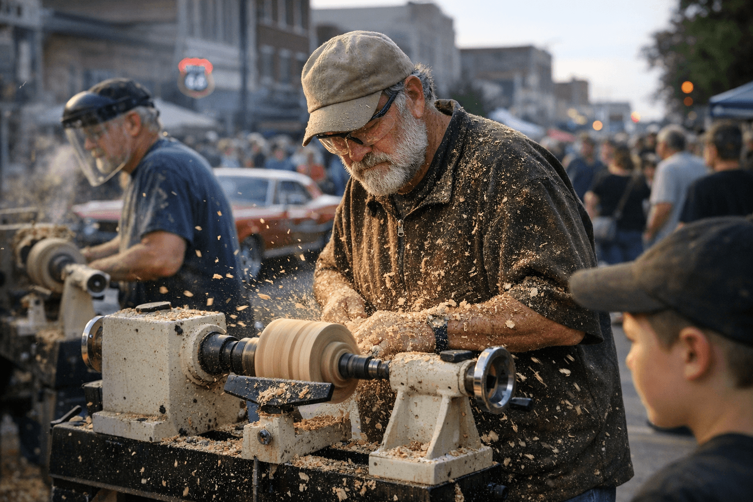 Joplin woodturners to demo lathes at Route 66 Fest