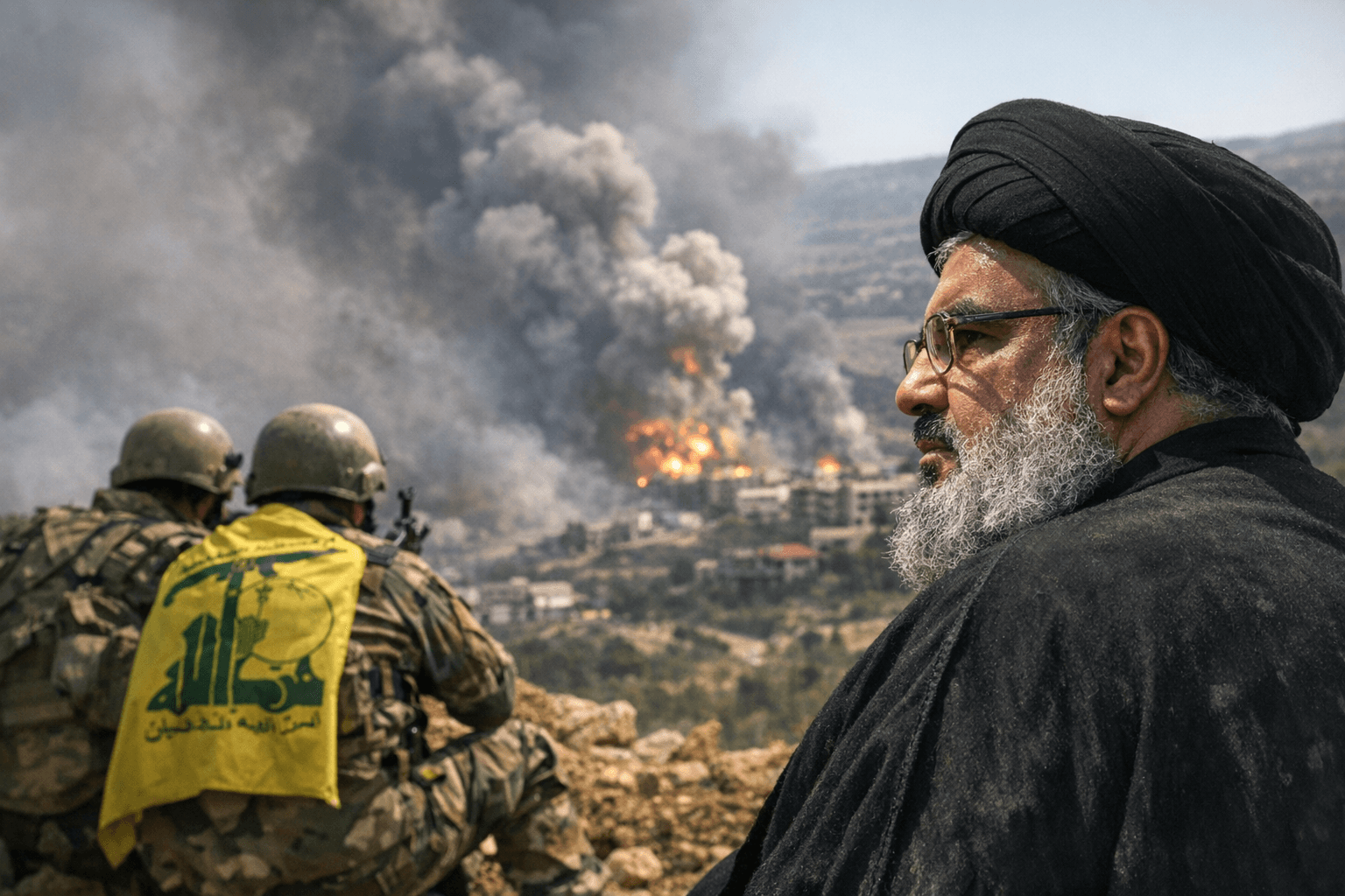 Hezbollah leader urges Lebanon to cancel Israel talks as battle rages