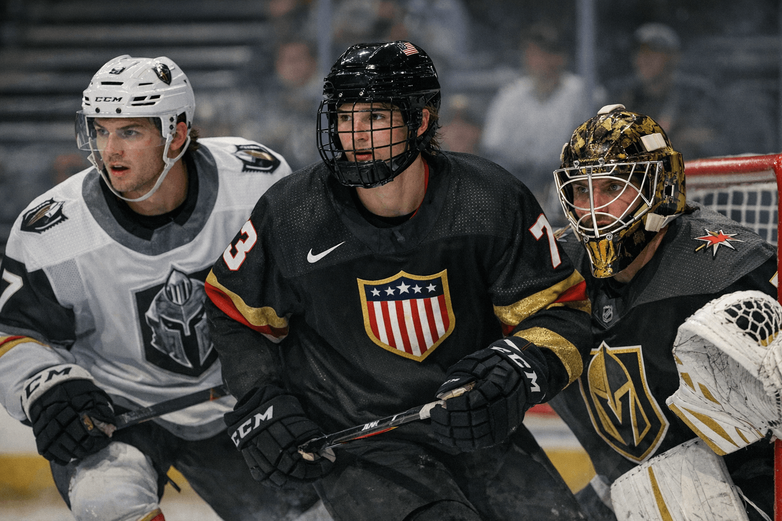 Lawless defends Golden Knights prospect depth, Bowman, Connelly, Lindbom shine