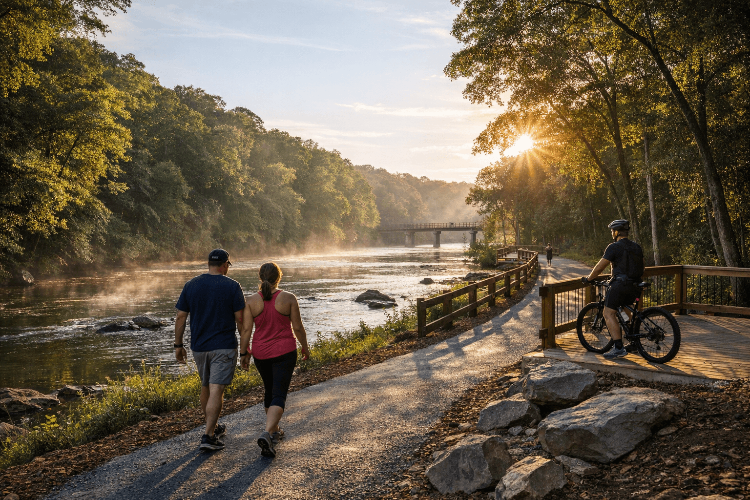 Johns Creek advances four-mile Chattahoochee River greenway near Cauley Creek Park