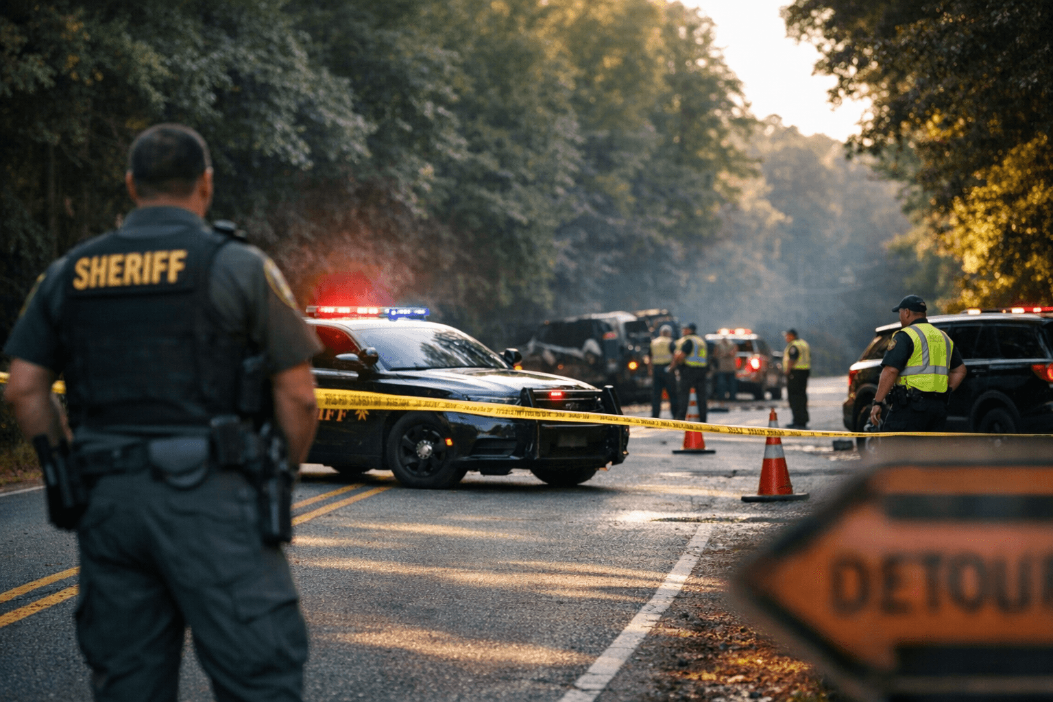 Forsyth Sheriff closes Union Hill Road after traffic incident, urges detours