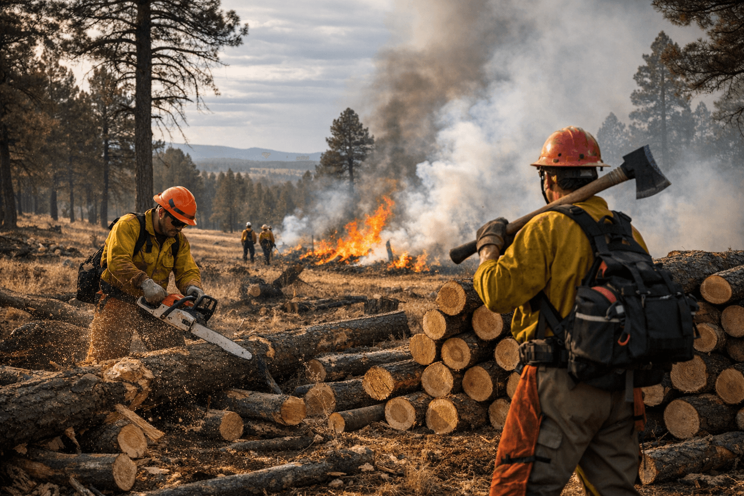 Arizona forestry project targets wildfire risk near Springerville