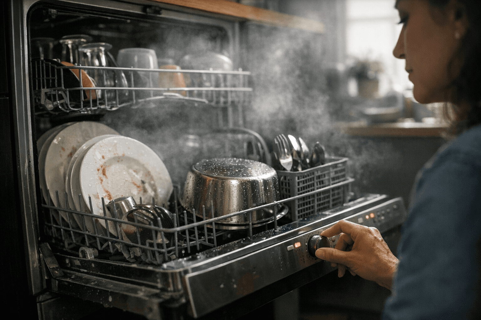 איך לבחור תוכנית מדיח כלים: חיסכון, ייבוש וניקוי מושלם