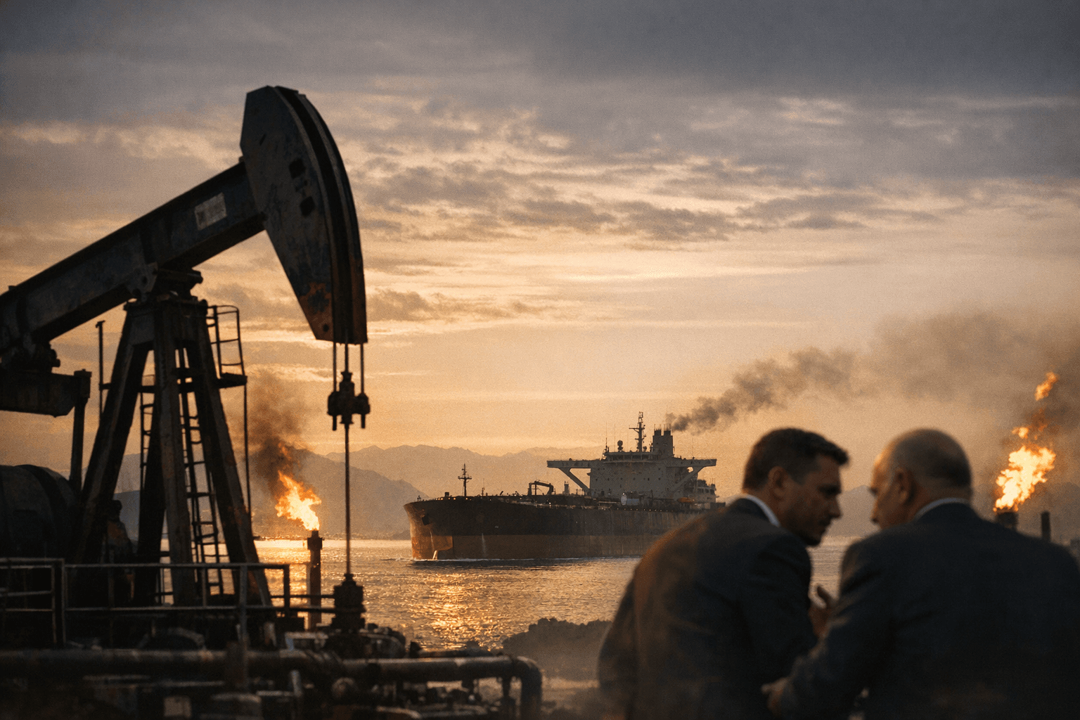 Oil swings as Vance says diplomatic talks on Mideast continue